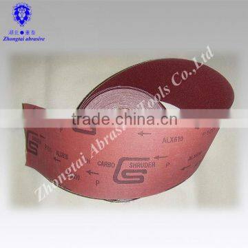 1.4m*50m alx610 brand GXK51 abrasive cloth roll