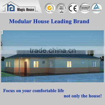 Luxury prefab steel structure house and movable houses for sale