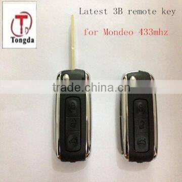 TD High quality modified remote key,remote control 433mhz for Mondeo