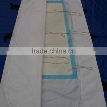 BIODEGRADABLE PEVA BODY BAG 6HANDLES