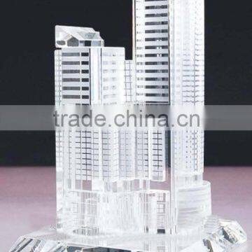 crystal building model