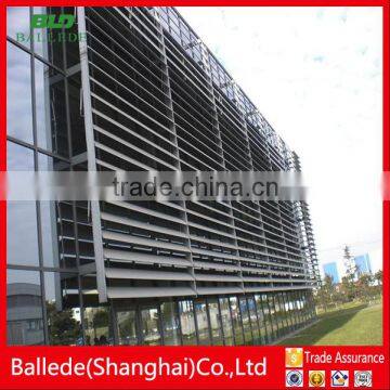 Custom Shape Wall Aluminum Canopy Louver photo-2