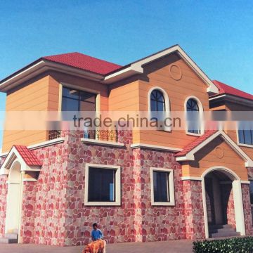 Prefabricated modern light steel structure villa /light steel frame house