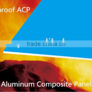 1220*2440mm 4mm fireproof aluminum composite board/panel ACP sheet manufacturer