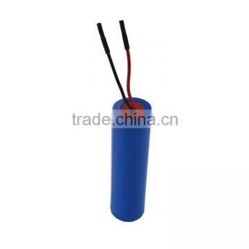 CJ 3.7V/2600mAh 18650 li Ion Rechargeable Battery With PCM, Wire for Solar Lantern, Torch, Lighting photo-4