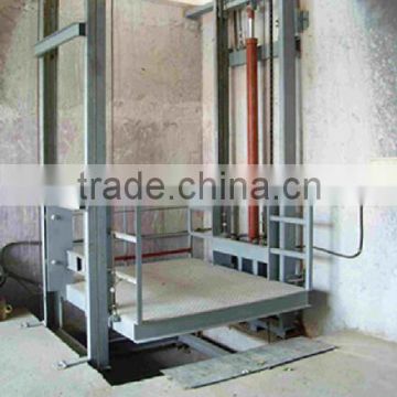 portable hydraulic cargo lift platform