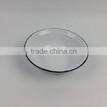 Enameled Dishes,Enameled Large Plates,Carbon Steel Enameled Bowl,Enameled Cookware,Enameled Tablewares