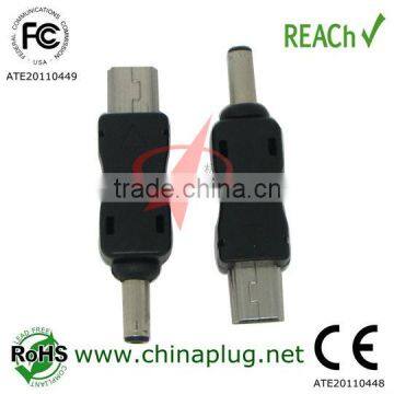 3.5 to V3 male to male electrical plug adapter