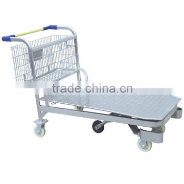 Five Castor Flatbed Warehouse Trolley