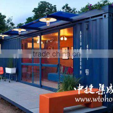 Luxury Decorated Foldable Flat-pack container house villa for Sale