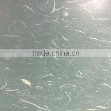 Silk laminated glass