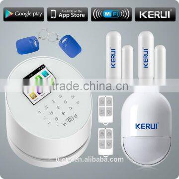 Newly KERUI WIFI GSM PSTN TFT 2.4G WIFI color display wireless intelligent security alarm system