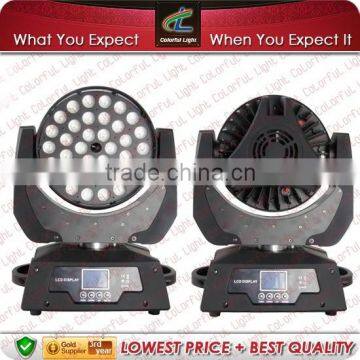 New design 36pcs 10W high power LED moving head light