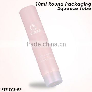 10ml Pink PE cosmetic tubes packaging