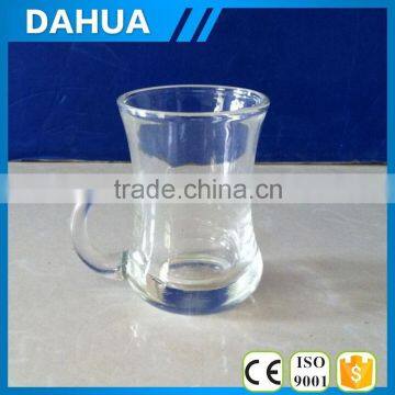 120ml 4oz glass cup manufacturer glass cup with handle