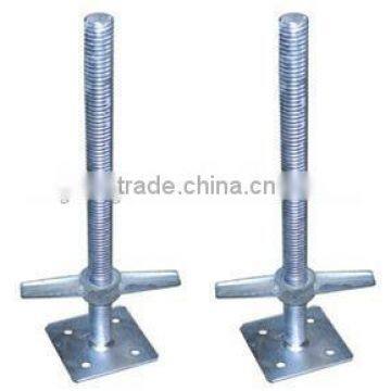 Scaffolding jack base 600mm / 400mm