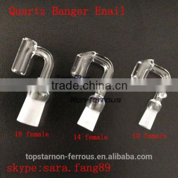 3mm thick Quartz Ebanger nail Fit 16mm heating coil