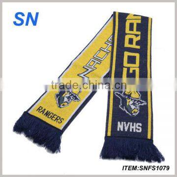 Fashionable 2014 cheap football soccer sports fan scarf