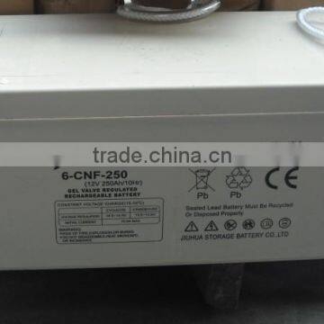 12V250AH VRLA deep cycle battery
