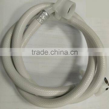 Washing Machine Anti-explosion Inlet Flexible Pipe Plastic Hose Water Inlet Extension Pipe With White Connector