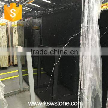 Nero Margiua black marble slab price
