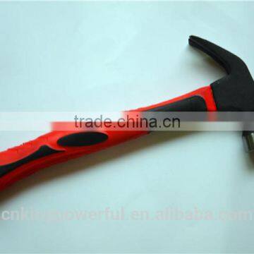 High Quality Claw Hammer (rubber &wooden Handle) Hand Tools Garden Hammer photo-5