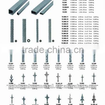 ornamental wrought iron spear