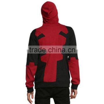 Deadpool Costume Adult Men Hoodie Sweatshirt Deadpool Costume Animation Film Zipper Outerwear Jacket Deadpool Hoodie Costume photo-4