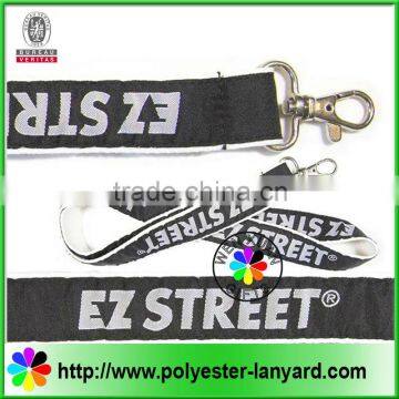 Multifunction woven neck lanyard