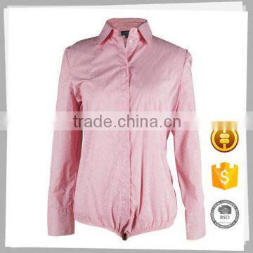 Professional Manufacture Top-end Ladies Fashion Long Sleeve Chiffon Blouse