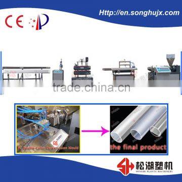 high quality Double color PC Tube extrusion line