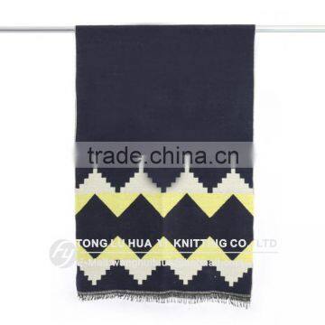 Personalized Woven 100% Acrylic Hot Sell Fashion Custom Logo Scarf photo-5