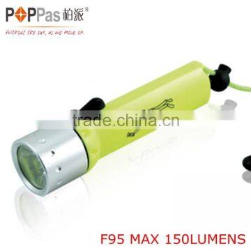 3w waterproof diving led flashlight