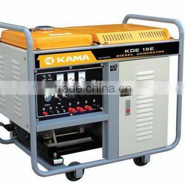 KAMA 12.5kva DC output Three phase diesel generator set for sale