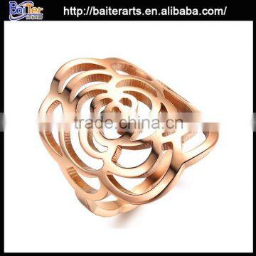 Fashion men's titanium gold chain ring , cheap gold finger ring rings design for women with price