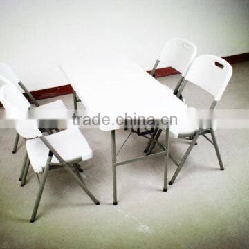 4' Multipurpose Utility Center-Fold Folding Table