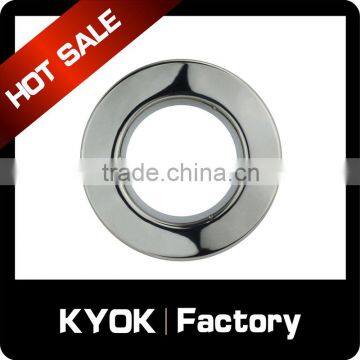 KYOK Eyelet Curtain Rings 36mm Diam Select Colour for 28mm Pole,Bathroom Metal Curtain Rod Holder Accessories photo-2