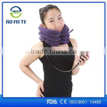 2016 New shijiazhuang aofeite medical adjustable inflatable cervical traction device