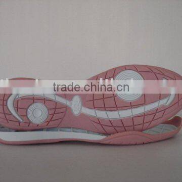 New hot sale pink white women/men TPR sole