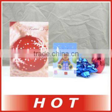 Mini Christmas greeting card