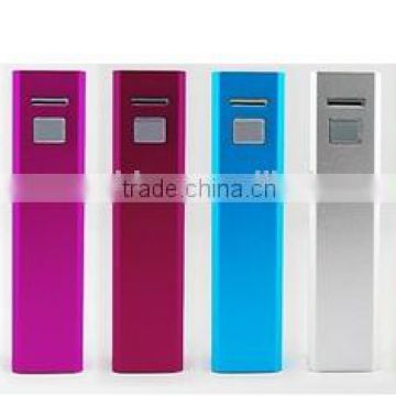 2600mah mobile power station /portable power bank for smartphone