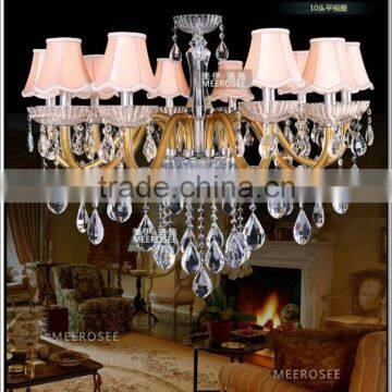 Murano glass chandelier lamp,crystal chandelier light with lampshade MD3260