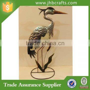 Metal Crane for Crafts Garden Decoration Wholesale