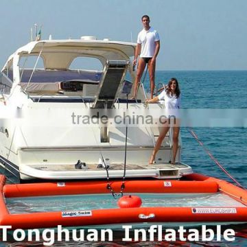 2016 Durable inflatable pool for yacht/ inflatable sea pool