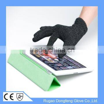 Silver Fiber Full Touchscreen Gloves Winter Warm Touchscreen Gloves                        
                                                Quality Choice