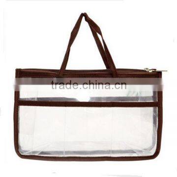 Travel Cosmetic Bag PVC Clear Handbag Organizer Bag photo-2