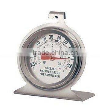 stainless steel fridge refrigerator freezer thermometer with hanger