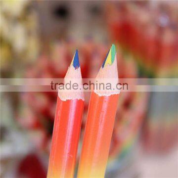 Triangle Jumbo Wooden 4C-mixed Color Pencil in Pvc Tube photo-2