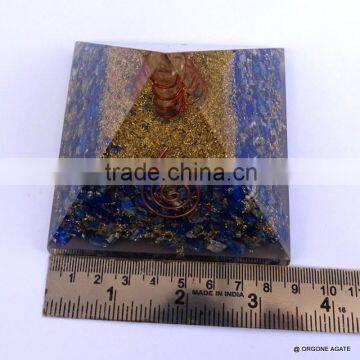 Orgone Chakra Pyramid | Lapis Lazuli