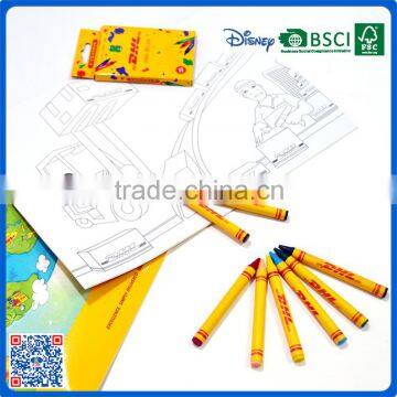 Custom Design Wholesale Unique Coloring Books Printable With Crayon Sets photo-3